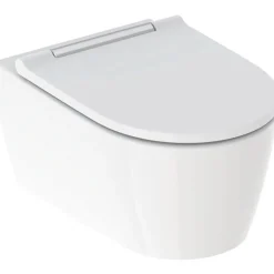 Seinä-WC-istuin ONE Turboflush, valkoinen Design-kansi*Geberit Best