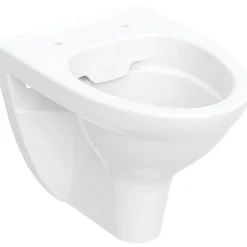 Seinä-WC-istuin Glow Classic Rimfree, huuhtelukaulukseton, 49,5 cm, valkoinen*Ido Sale