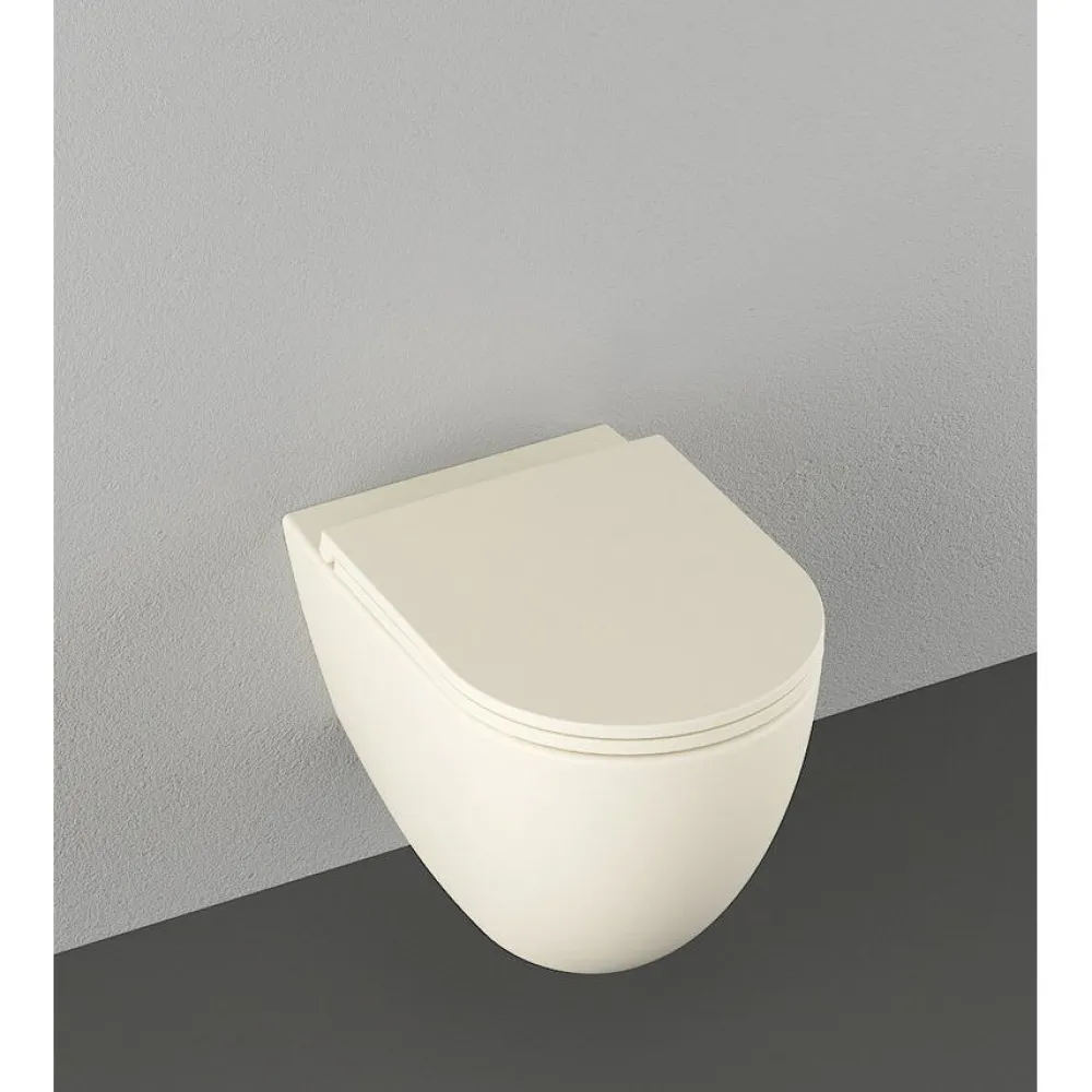 New Seinä-WC-istuin Infinity Rimless, huuhtelukaulukseton, matta, eri värejä Wc-Istuimet, Viemäröinti Taakse (P-Lukko)