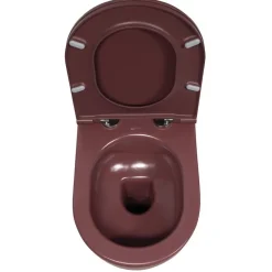 New Seinä-WC-istuin Infinity Rimless, huuhtelukaulukseton, matta, eri värejä Wc-Istuimet, Viemäröinti Taakse (P-Lukko)