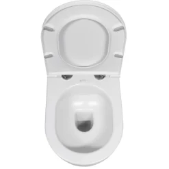 New Seinä-WC-istuin Infinity Rimless, huuhtelukaulukseton, matta, eri värejä Wc-Istuimet, Viemäröinti Taakse (P-Lukko)