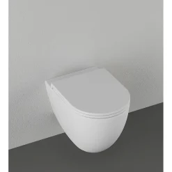 New Seinä-WC-istuin Infinity Rimless, huuhtelukaulukseton, matta, eri värejä Wc-Istuimet, Viemäröinti Taakse (P-Lukko)
