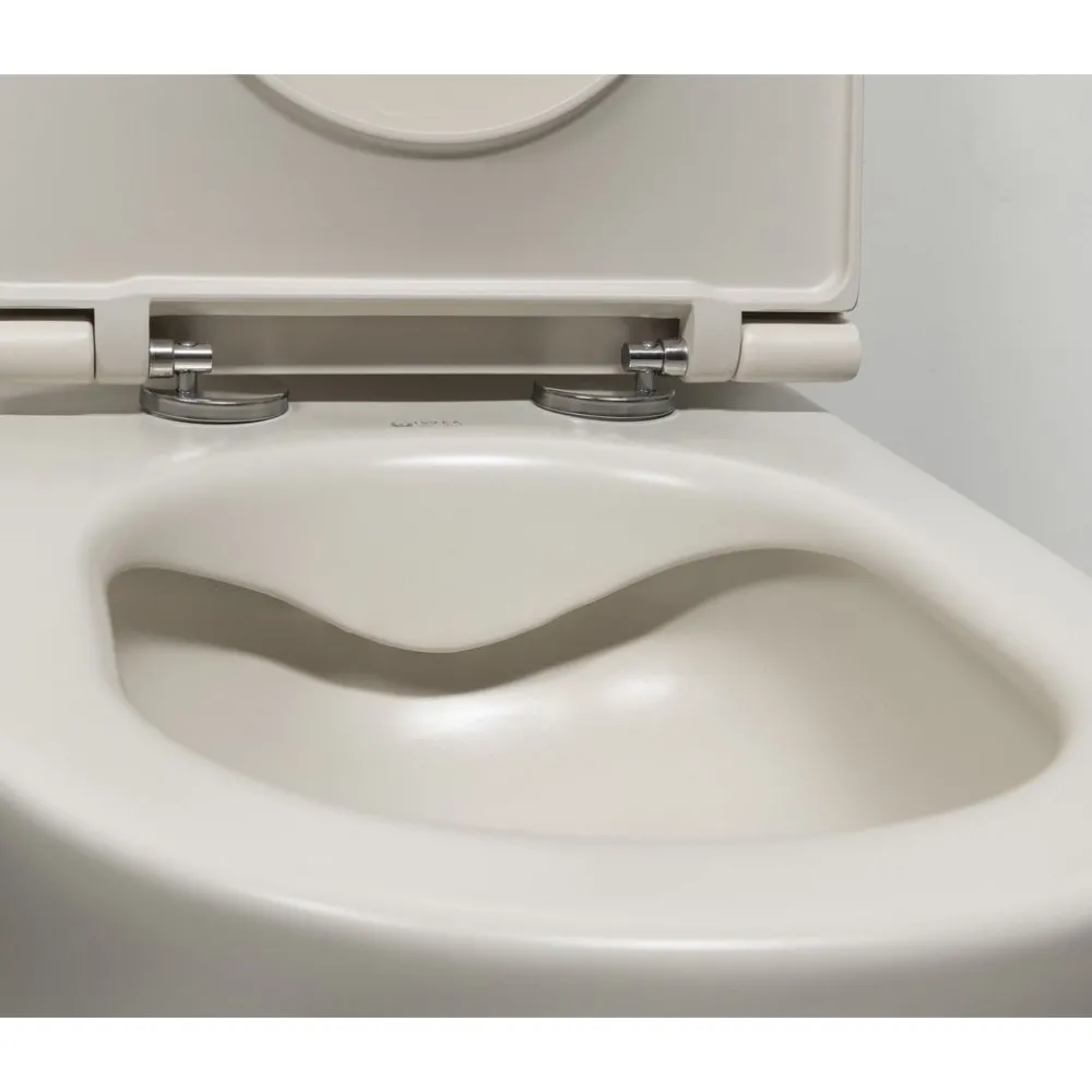 New Seinä-WC-istuin Infinity Rimless, huuhtelukaulukseton, matta, eri värejä Wc-Istuimet, Viemäröinti Taakse (P-Lukko)