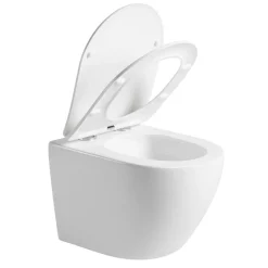 Seinä-WC-istuin Pacho Rimless, soft-close -kannella, eri värejä*Interia Clearance