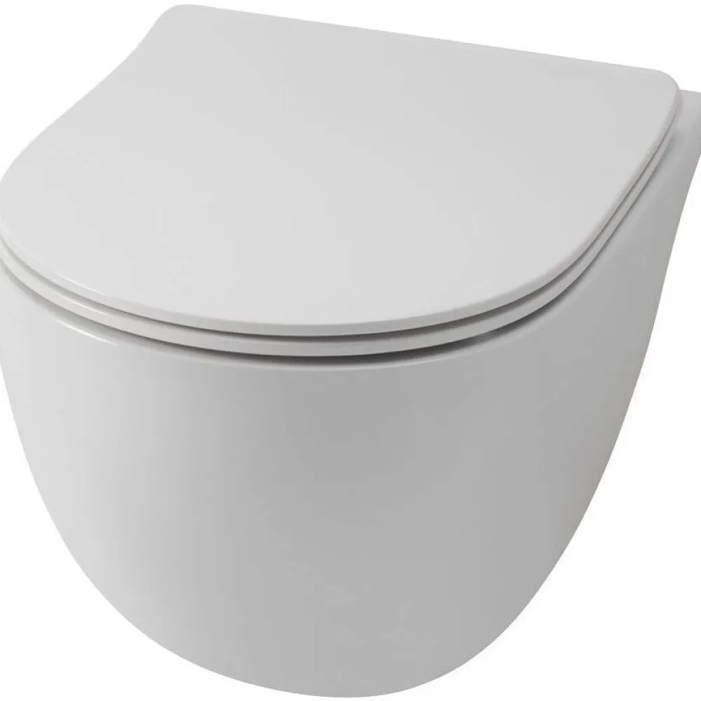 Seinä-WC-istuin File 2.0, huuhtelukaulukseton, valkoinen*Lavabo Best