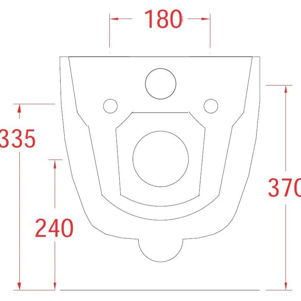 Seinä-WC-istuin File 2.0, huuhtelukaulukseton, valkoinen*Lavabo Best