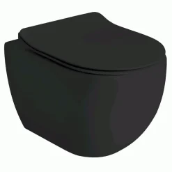 Clearance Seinä-WC-istuin Glomp Mini, huuhtelukaulukseton, matta, eri värejä Wc-Istuimet Ilman Huuhtelukaulusta