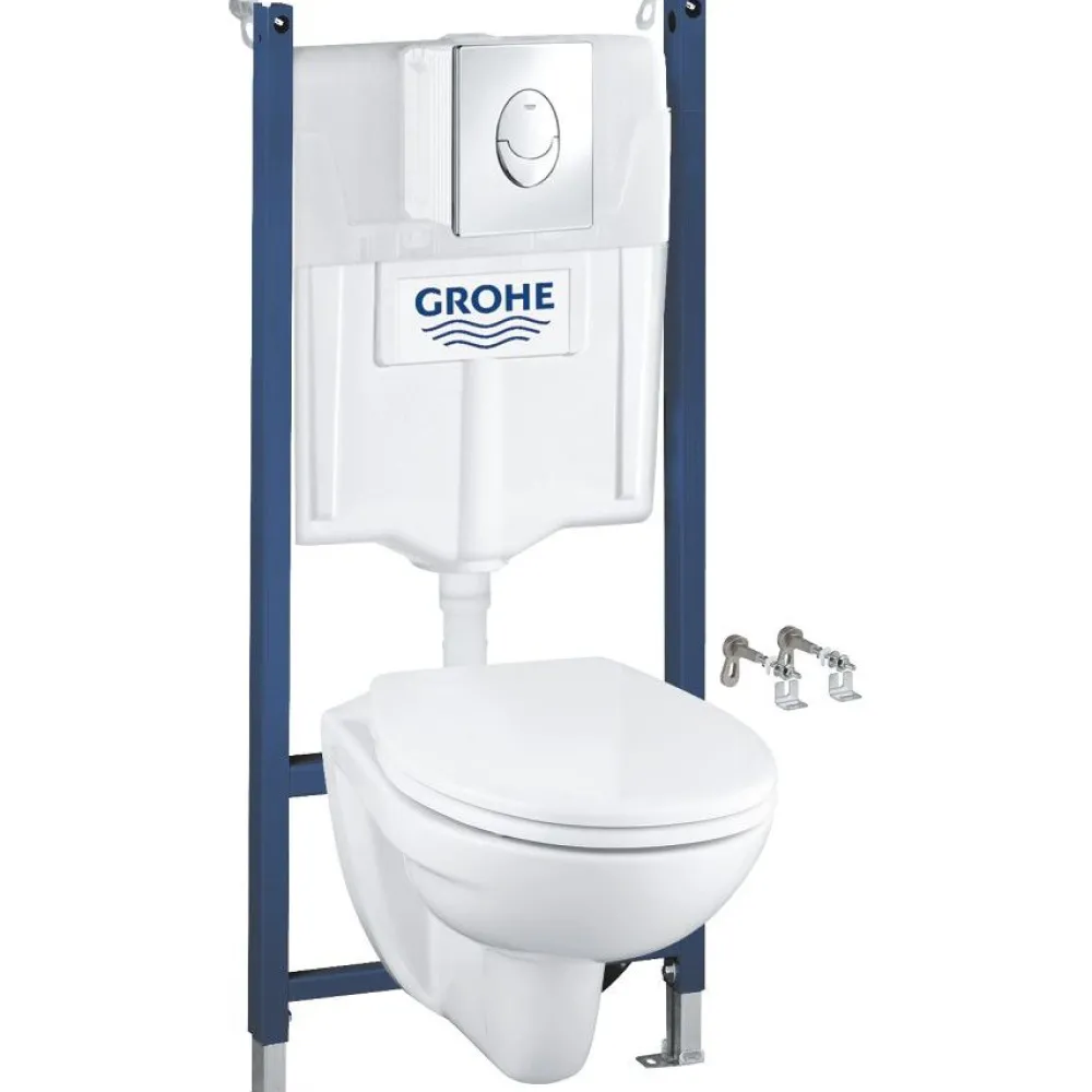 Seinä-WC-setti Solido 4-IN-1*Grohe Online