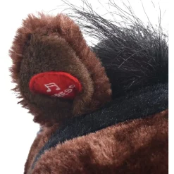 Seisova leluhevonen XXL plyysi tummanruskea*FinePRICE Online