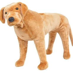 Seisova pehmolelu Labradorinnoutaja XXL vaaleanruskea*FinePRICE Online