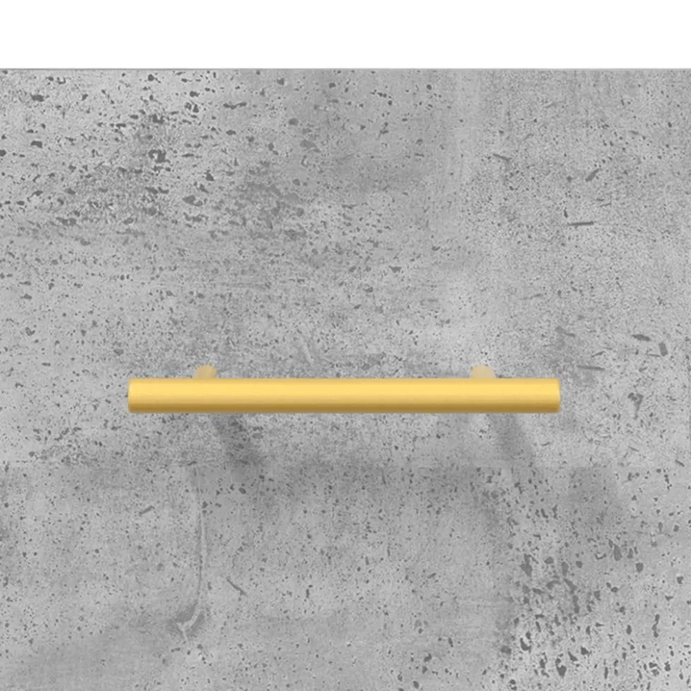 Hot Senkki betoninharmaa 34,5x34x90 cm tekninen puu (28592) Senkit