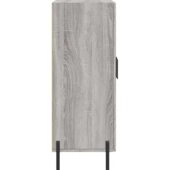 Best Senkki harmaa Sonoma 69,5x34x90 cm tekninen puu (27738) Senkit