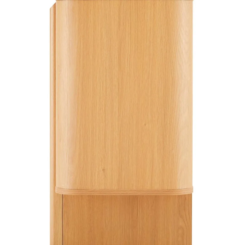 Best Senkki MORBEN 202,5x42xK75 cm, tammikoristeinen melamiini, beige Senkit