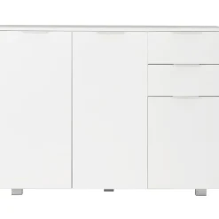 Senkki korkeakiilto valkoinen 107x35x80 cm*FinePRICE Online