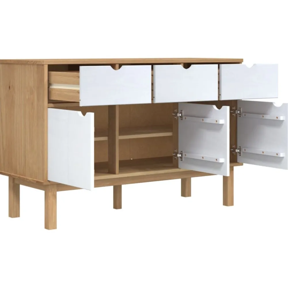 Outlet Senkki Otta 114x43x73,5cm, mänty, eri värejä Senkit