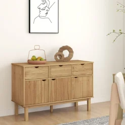 Outlet Senkki Otta 114x43x73,5cm, mänty, eri värejä Senkit