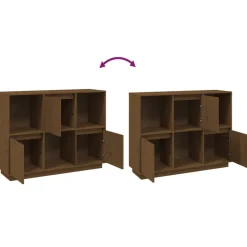 Outlet Senkki 110,5x35x80cm, mänty, eri värejä Senkit