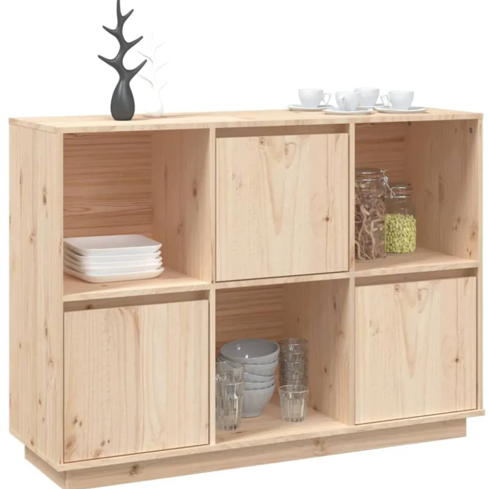 Outlet Senkki 110,5x35x80cm, mänty, eri värejä Senkit