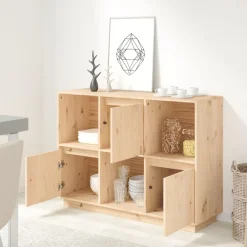 Outlet Senkki 110,5x35x80cm, mänty, eri värejä Senkit