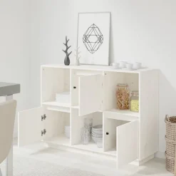 Outlet Senkki 110,5x35x80cm, mänty, eri värejä Senkit