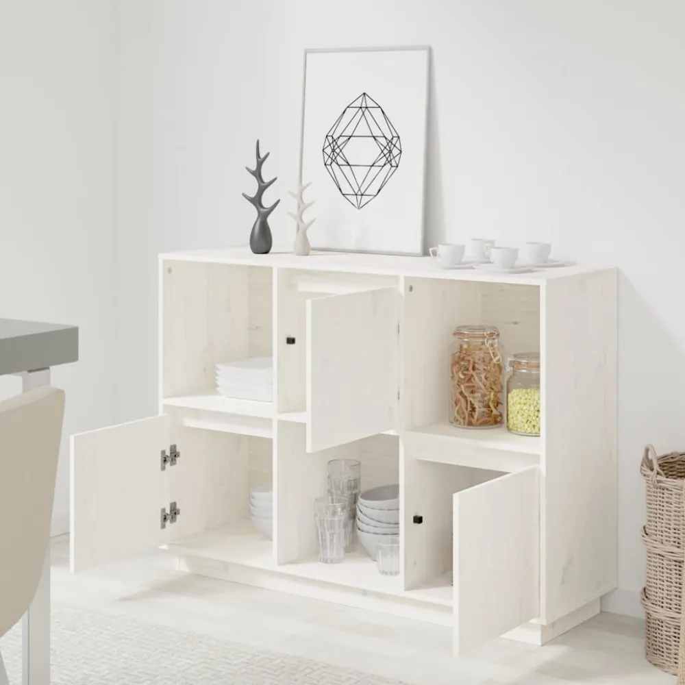 Outlet Senkki 110,5x35x80cm, mänty, eri värejä Senkit