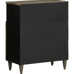 New Senkki 60x33x75 cm täysi mangopuu (17817) Senkit
