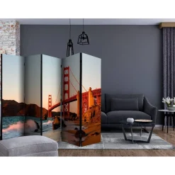 Sermi Golden Gate Bridge - sunset San Francisco II 225x172cm Sermit