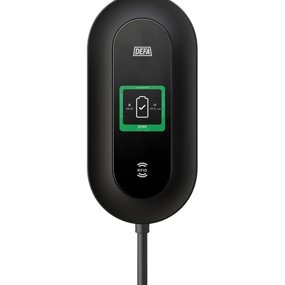 Outlet Sähköauton latausasema Power, Type2, 22kW(3x32A), 6m kaapeli, wifi, RFID, latausteho ohjautuu pörssisähkön mukaan Sähköauton Latausasemat