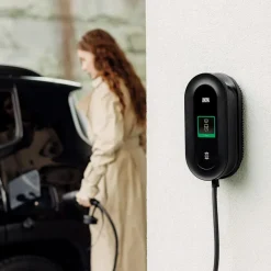 Outlet Sähköauton latausasema Power, Type2, 22kW(3x32A), 6m kaapeli, wifi, RFID, latausteho ohjautuu pörssisähkön mukaan Sähköauton Latausasemat