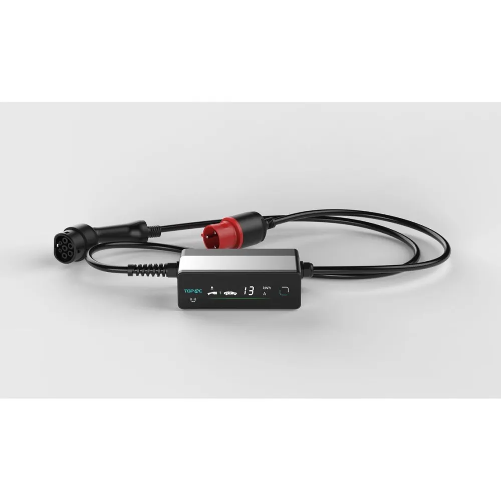 Sähköauton latauslaite , Type2, 3-vaihe, 16A, 11kW, 5m kaapeli*AX4 New