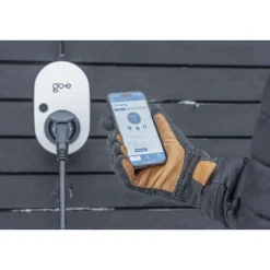 Sähköauton latauslaite Charger Gemini Flex 2.0, Type2, 3-vaihe, 16A, 11kW, ei kaapelia, wifi, eSIM*go-e Discount