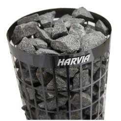 Sähkökiuas Cilindro Xenio PC90XE Black Steel 9 kW 8-14 m³ erillinen ohjaus*Harvia