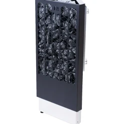 Sähkökiuas Aura E2 6,6 kW 6-9 m³ erillinen ohjaus musta*Mondex Clearance