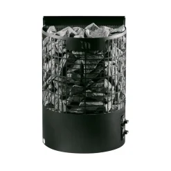 Sähkökiuas Teno M 6,6 kW 6-9 m³ kiinteä ohjaus musta*Mondex Outlet