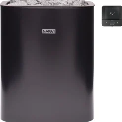 Outlet Sähkökiuas NC Electric Flow, erillinen ohjaus, eri vaihtoehtoja Sähkökiukaat