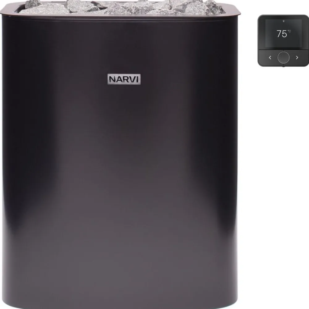 Outlet Sähkökiuas NC Electric Flow, erillinen ohjaus, eri vaihtoehtoja Sähkökiukaat