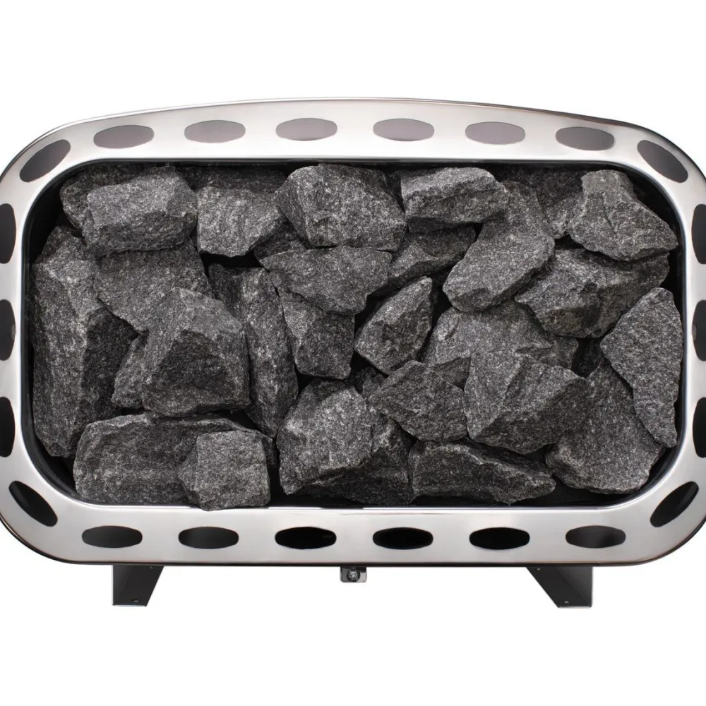 Sähkökiuas NM 900 9,0 kW 9-15 m³ kiinteä ohjaus musta*Narvi Online