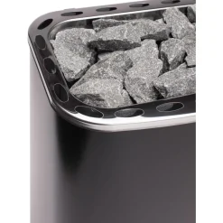 Sähkökiuas NM 900 9,0 kW 9-15 m³ kiinteä ohjaus musta*Narvi Online