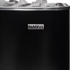 Sähkökiuas NM 900 9,0 kW 9-15 m³ kiinteä ohjaus musta*Narvi Online
