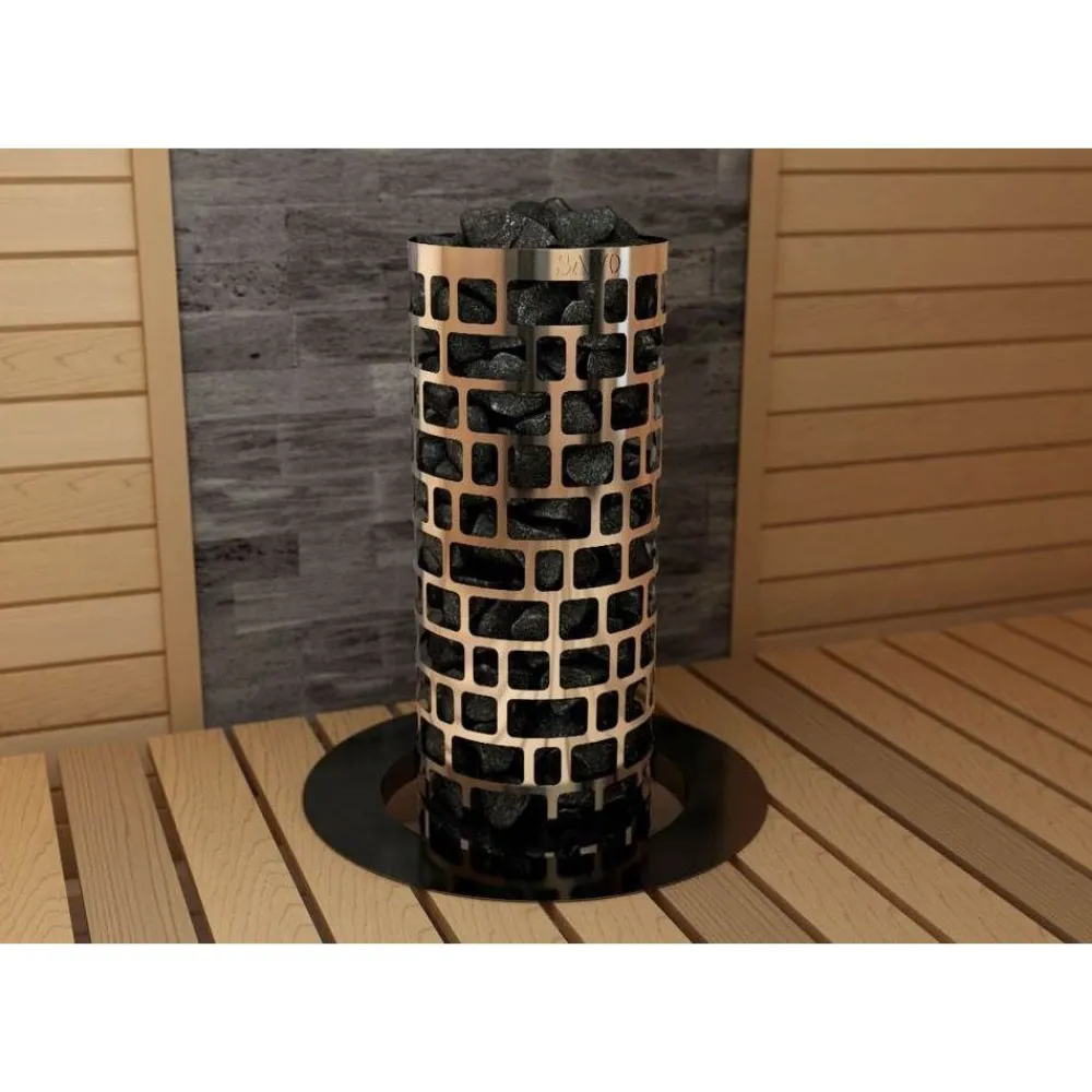 Outlet Sähkökiuas Aries Round Ni2 9 kW 8-13 m³ erillinen ohjaus Sähkökiukaat