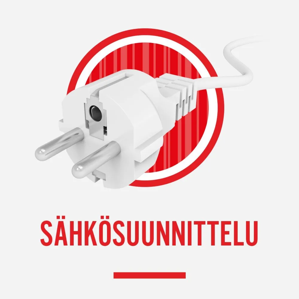 Sähkösuunnittelu uusi talo 1-kerroksinen/max. 100m2*Talosuunnittelu Clearance