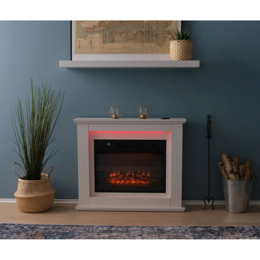 Sähkötakka L 2000W valkoinen*Lykke Online