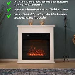 Best Sähkötakka S 2000 W valkoinen Sähkö- Ja Biotakat