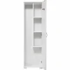 Outlet Siivouskaappi Tuval 063, leveys 50cm, korkeus 176cm, valkoinen Siivouskaapit