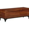 Best Säilytysarkku 110x35x41 cm akaasiapuu Säilytysarkut