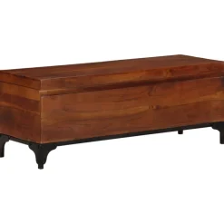 Best Säilytysarkku 110x35x41 cm akaasiapuu Säilytysarkut
