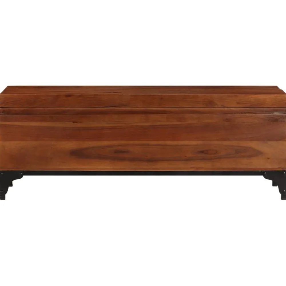 Best Säilytysarkku 110x35x41 cm akaasiapuu Säilytysarkut
