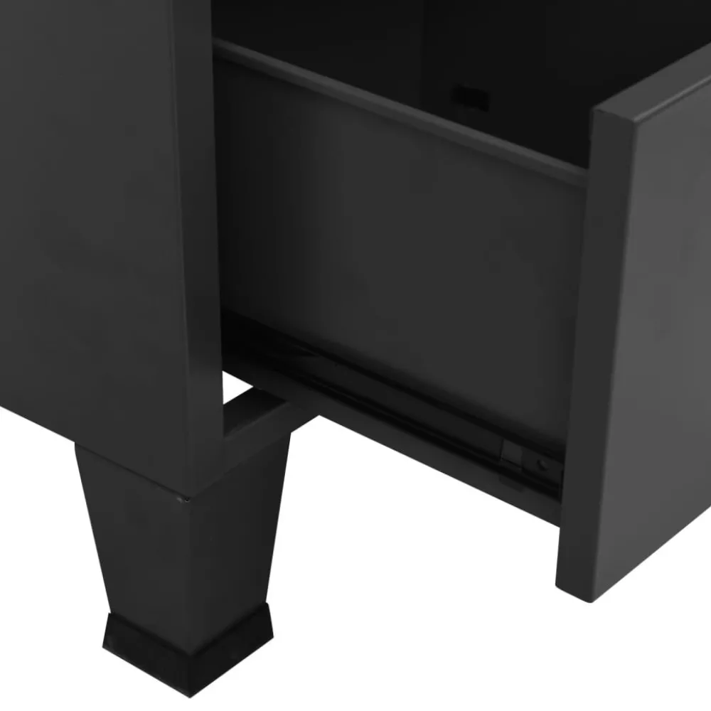 Säilytysarkku 70x40x115cm, metalli, eri värejä*FinePRICE Outlet