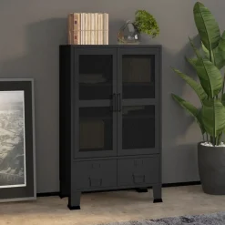 Säilytysarkku 70x40x115cm, metalli, eri värejä*FinePRICE Outlet