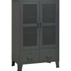 Säilytysarkku 70x40x115cm, metalli, eri värejä*FinePRICE Outlet